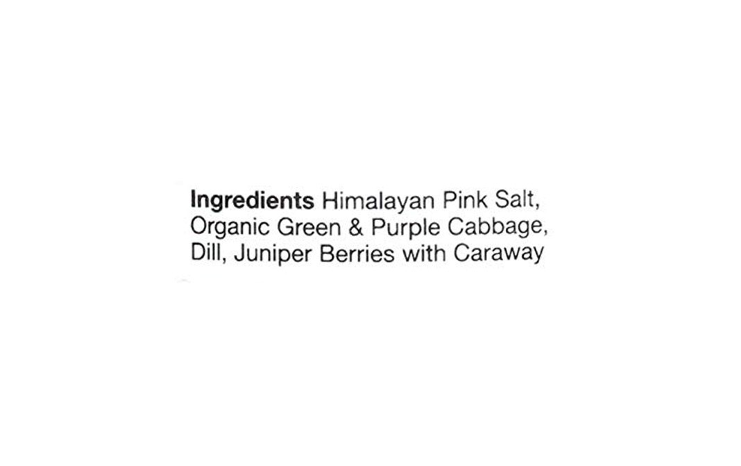 Urban Platter Sauerkraut by Bombucha Pickled Probiotic Cabbage Original   Glass Jar  450 grams